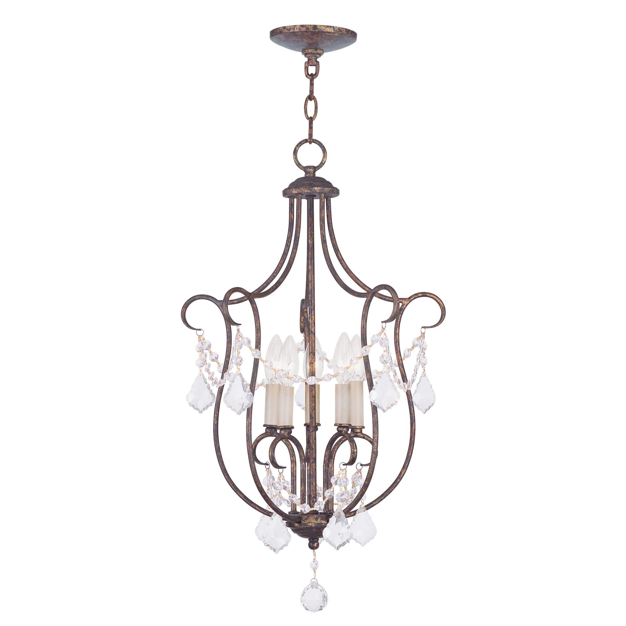 Chesterfield 16 Inch Cage Pendant by Livex Lighting